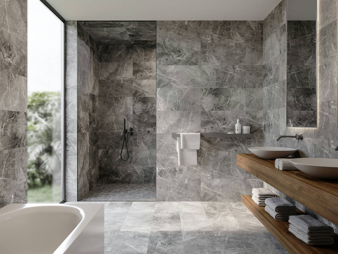 Regency Carbon Matte 12x24 | La Raj Tile & Marble