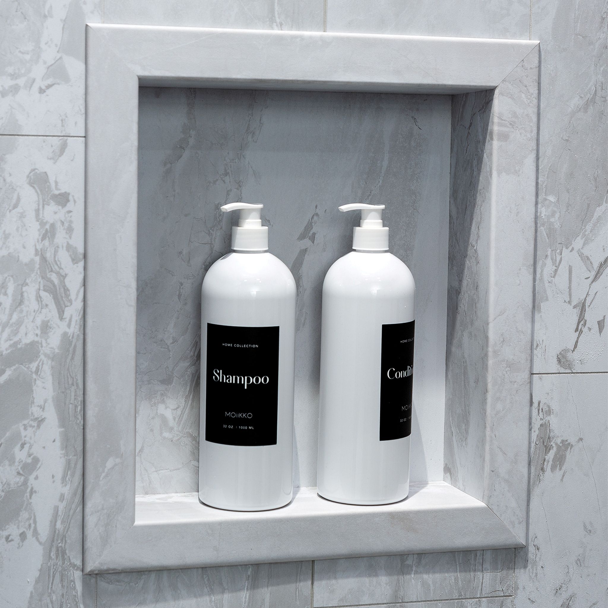 Iced Pewter Niche 14.5x12 inside | La Raj Tile & Marble